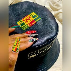 Custom made Dapper Dan bucket hat
